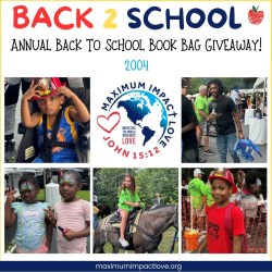 Maximum Impact Love Book Bag Giveaway 2024